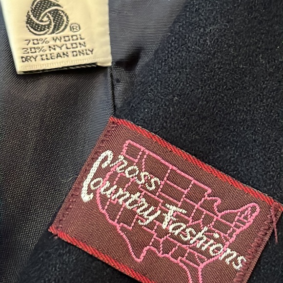 Cross Country Fashions wool blend blazer 6-8 - Picture 10 of 12